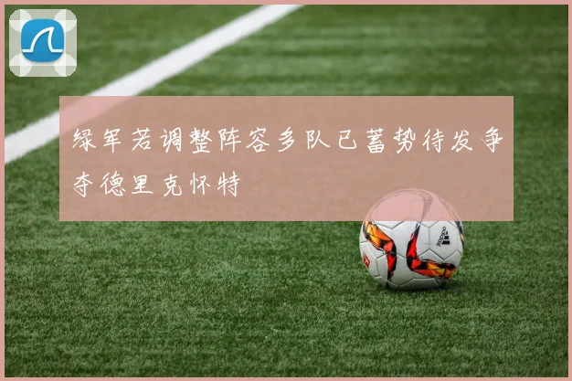 绿军若调整阵容多队已蓄势待发争夺德里克怀特