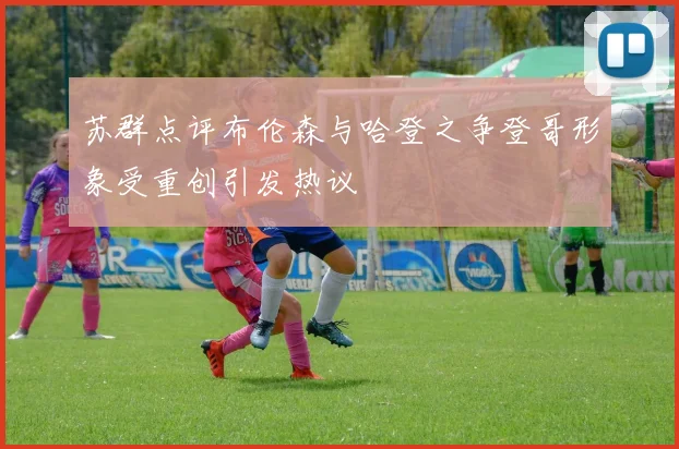 苏群点评布伦森与哈登之争登哥形象受重创引发热议